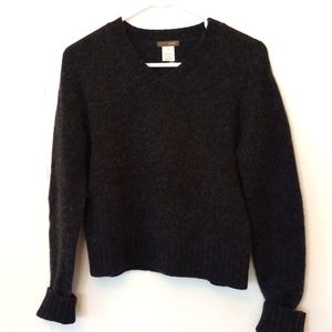 J Crew V-neck Lambswool Sweater for Women